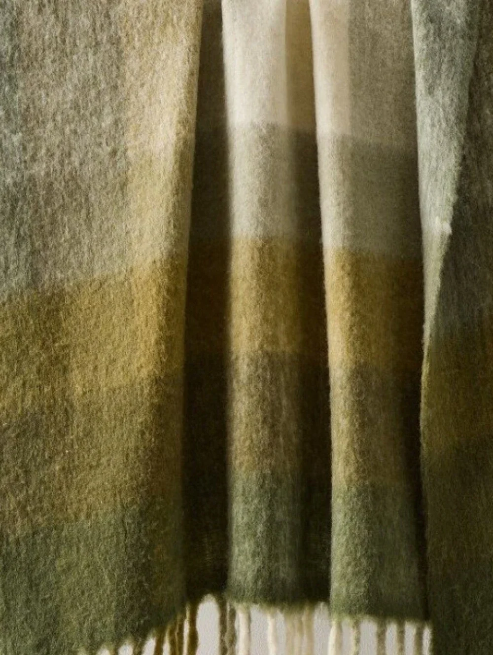 West Elm faux mohair
